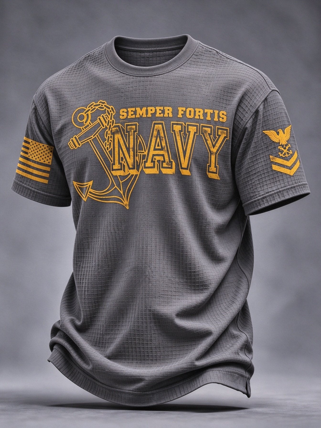 Men's American veterans Printed Short-Sleeve T-Shirt