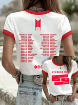 🔥Buy 3 Get 15% Off🔥Women's 2026 Music Tour Short-Sleeve T-Shirt