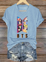 🔥Buy 3 Get 15% Off🔥Women's K-pop  Print Casual T-Shirt