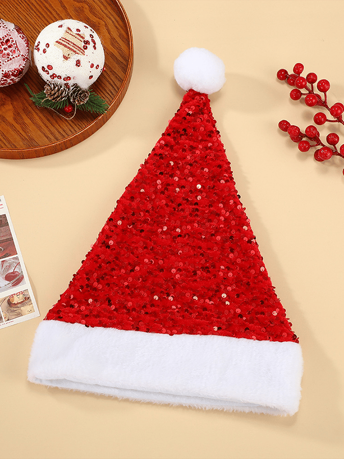🦌Buy 3 Get 15% Off🦌Christmas Plush Sequin Party Decoration Hat