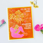 It's Okay to Feel (Coneflowers) Sympathy Card
